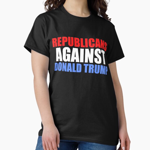 Vista previa del artículo con la obra «Republicanos contra Donald Trump», diseñado y vendido por Epic Love Designs.