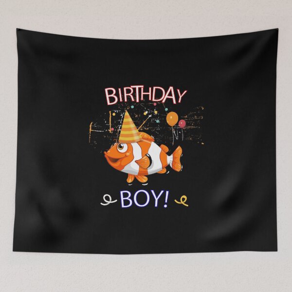 Item preview, Clown Fish product - Gift For Birthday Boy designed and sold by stuch75.
