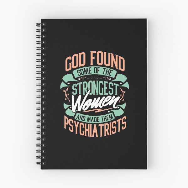 Aperçu de l'œuvre Cadeau de profession de psychiatre femme forte créée et vendue par haselshirt.