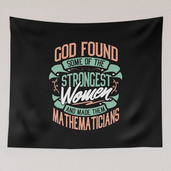 Item preview, Strong Woman Mathematicians Profession Gift Idea designed and sold by haselshirt.