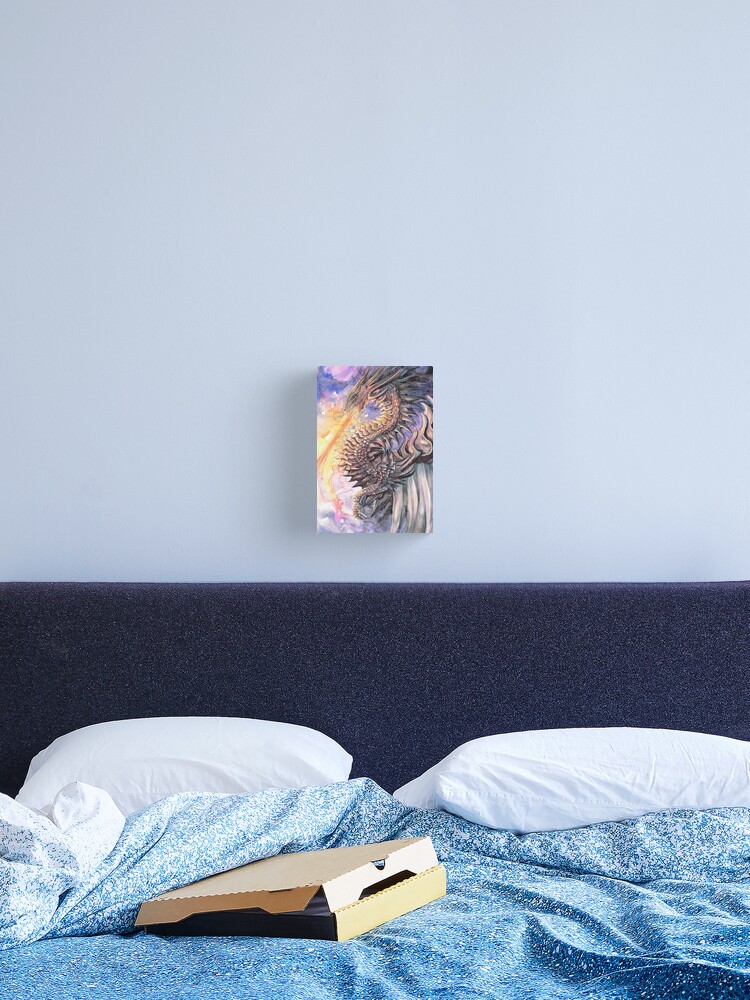 Night Fire Dragon | Canvas Print