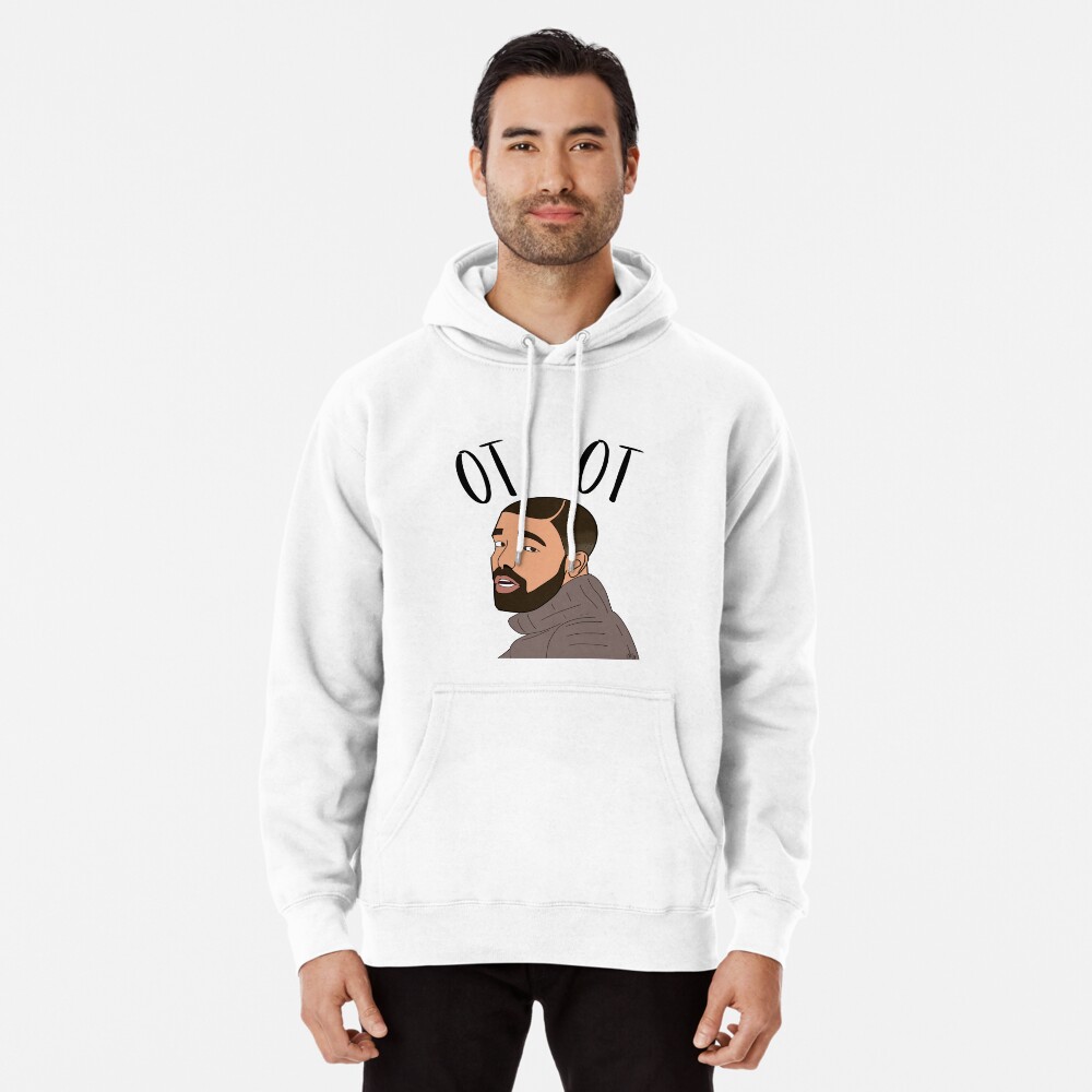 Drake face outlet hoodie