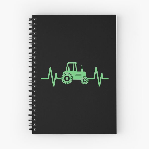 Item preview, Farming Tractor design, Heartbeat Green Tractor, Farmer Gift designed and sold by DNH Threads.