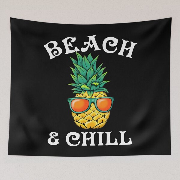 Item preview, Beach and Chill Pineapple  designed and sold by pablomendoza.