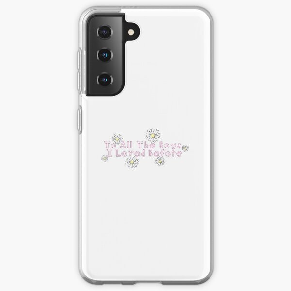 A todos los chicos que amé antes. Funda blanda para Samsung Galaxy