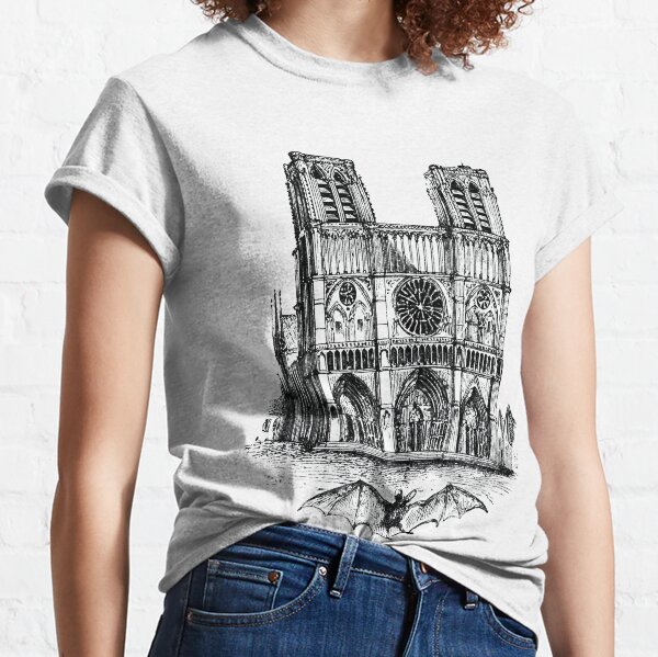 Notre-Dame de Paris #NotreDameinParis #NotreDamedeParis #NotreDame Classic T-Shirt