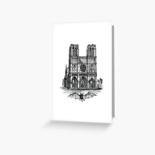Notre-Dame de Paris #NotreDameinParis #NotreDamedeParis #NotreDame Paris Greeting Card