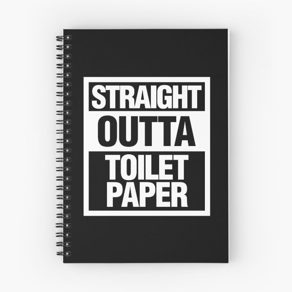 Item preview, Straight Outta Toilet Paper designed and sold by elhefe.