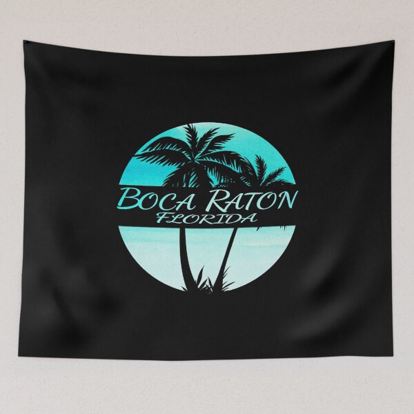 Item preview, Boca Raton Florida Palm Trees Souvenir Vacation Travel Design designed and sold by KoolMoDee.