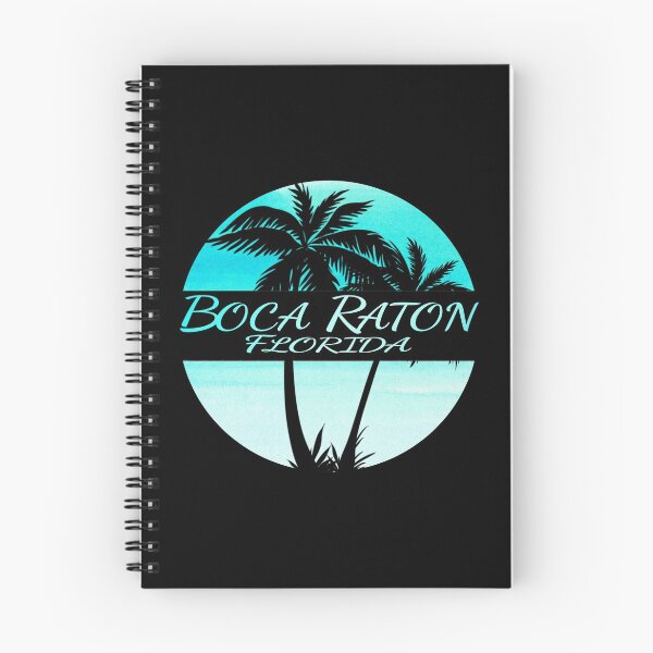 Item preview, Boca Raton Florida Palm Trees Souvenir Vacation Travel Design designed and sold by KoolMoDee.