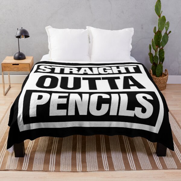 Item preview, Straight Outta Pencils designed and sold by elhefe.