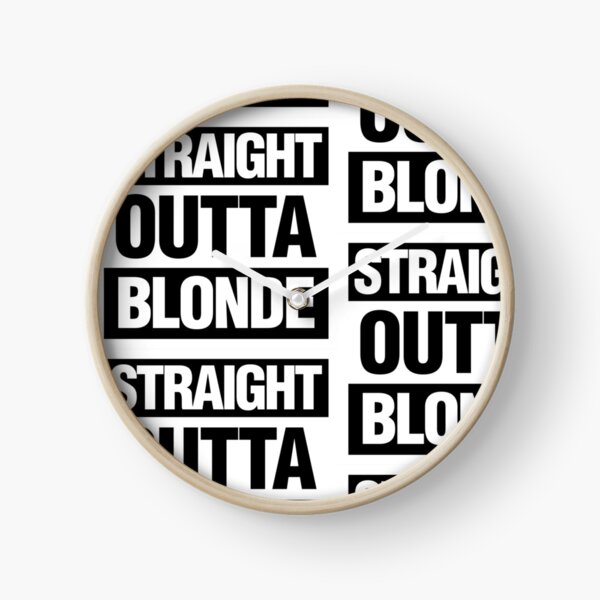 Item preview, Straight outta Blonde designed and sold by elhefe.
