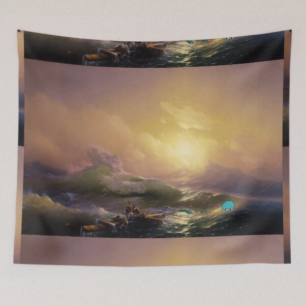 Item preview, Subtly Ruined The Ninth Wave - Giant Octopus designed and sold by weavernap.