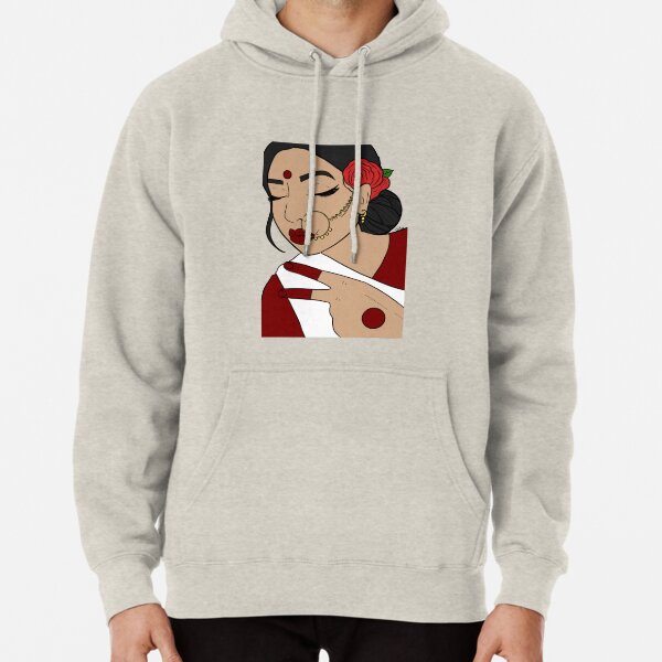 Bengali Boishakhi Babe Pullover Hoodie