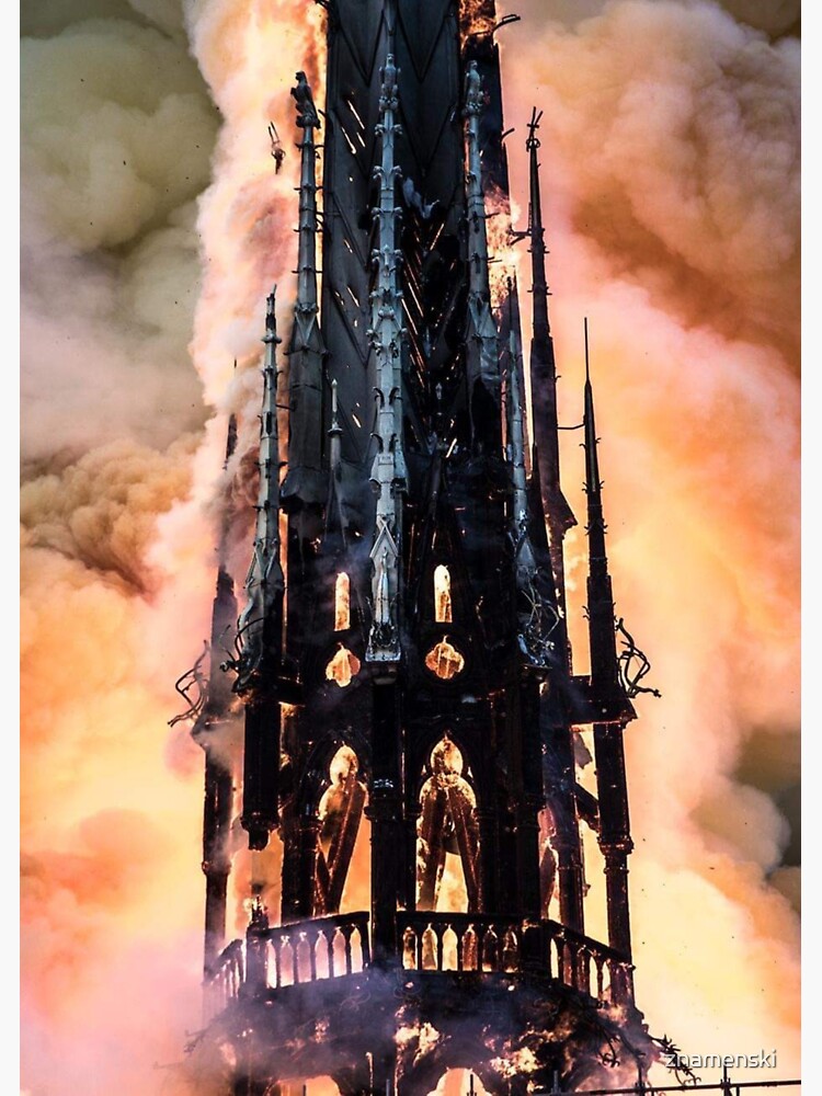 Fire at Notre Dame Cathedral in Paris #Fire #NotreDameCathedralinParis #NotreDame #Cathedral #Paris by znamenski