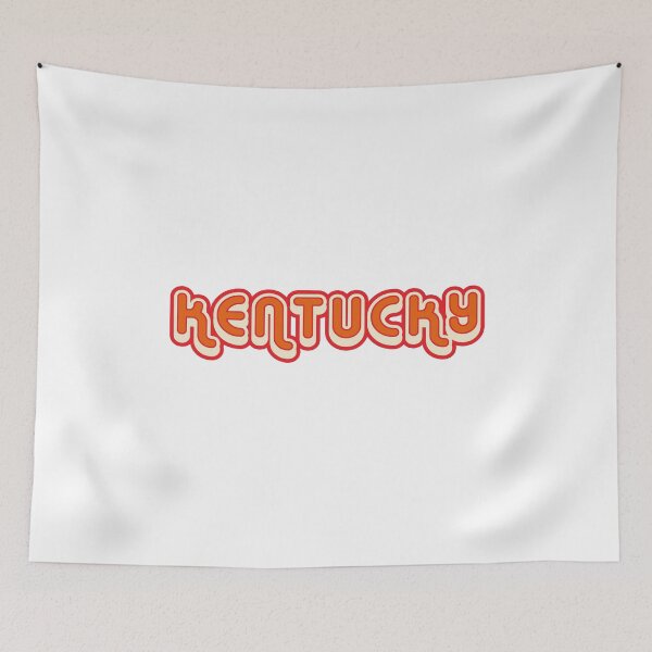 Item preview, Kentucky retro 1970s vintage design with shadow designed and sold by webdango.