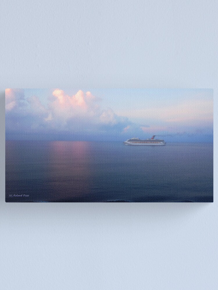 Alternate view of Sunrise at Sea Canvas Print