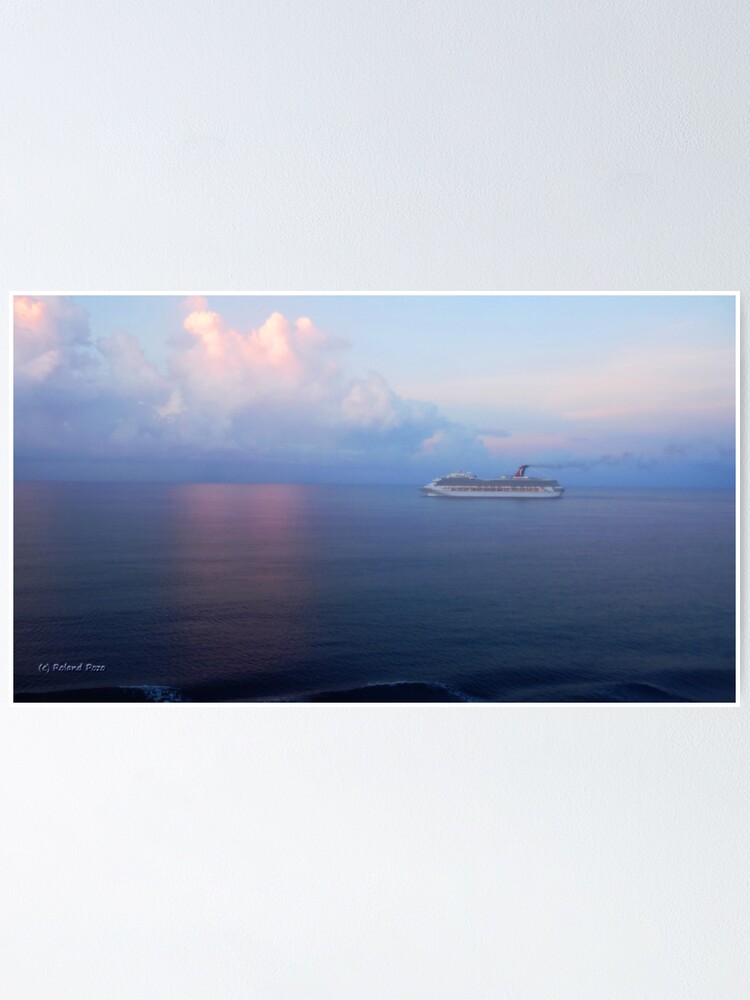 Alternate view of Sunrise at Sea Poster
