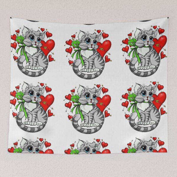 Item preview, cats love designed and sold by wladfriebus.