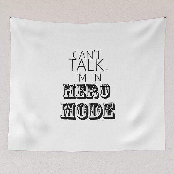 Item preview, Galavant-Inspired "Hero Mode" designed and sold by mulberrydragon.