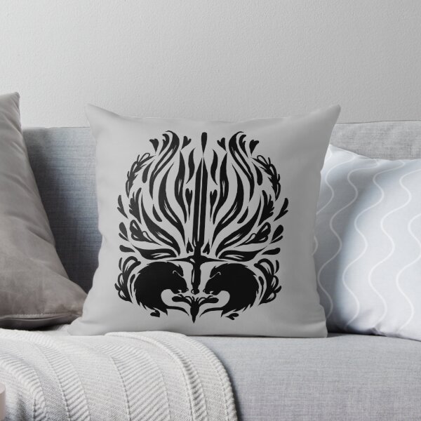 cullen romance tattoo Throw Pillow