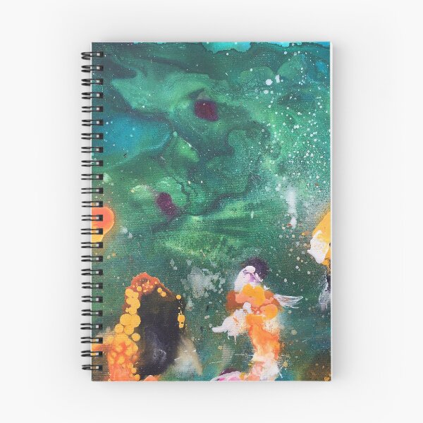 Item preview, Feeding the Koi designed and sold by PaintedPuffer.