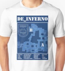 CSGO DE_INFERNO (old map ) Unisex T-Shirt