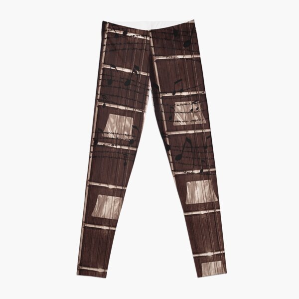 Fret Legs Guitar Fretboard Prints Leggings
