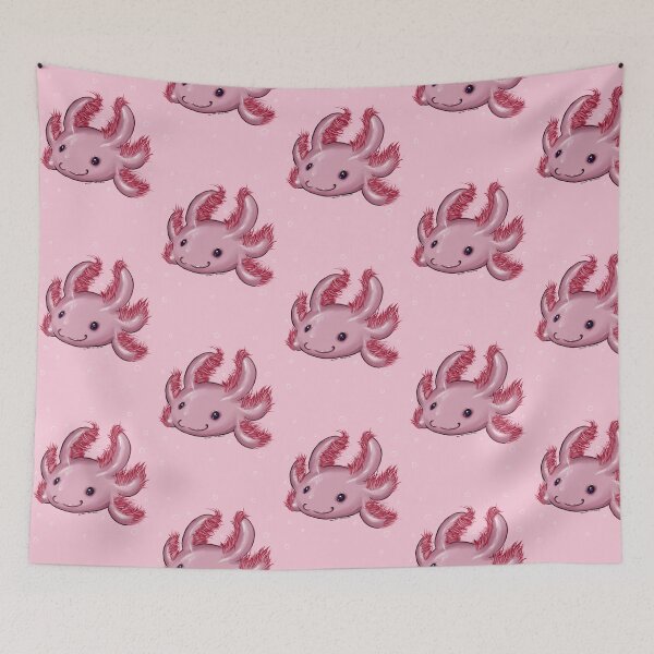 Item preview, cute axolotl - pink designed and sold by Rhunen  Staldrad.