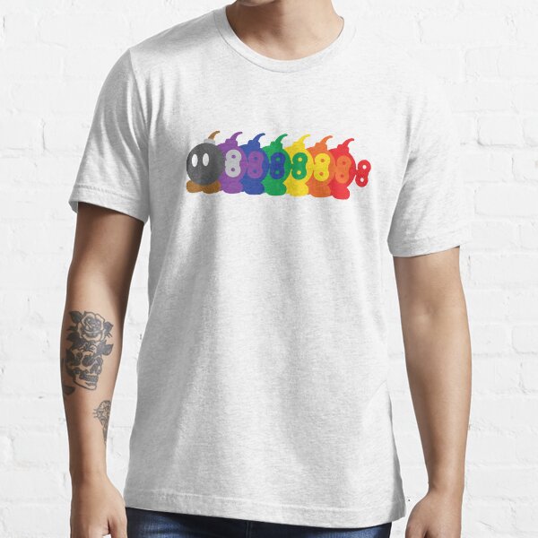 Bob-Omb Rainbow Essential T-Shirt