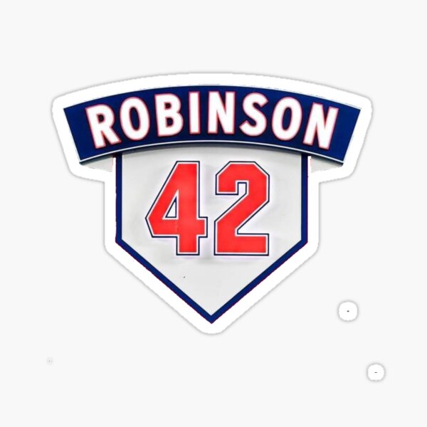 42 Jackie Robinson Sticker for Sale by bosoxicated