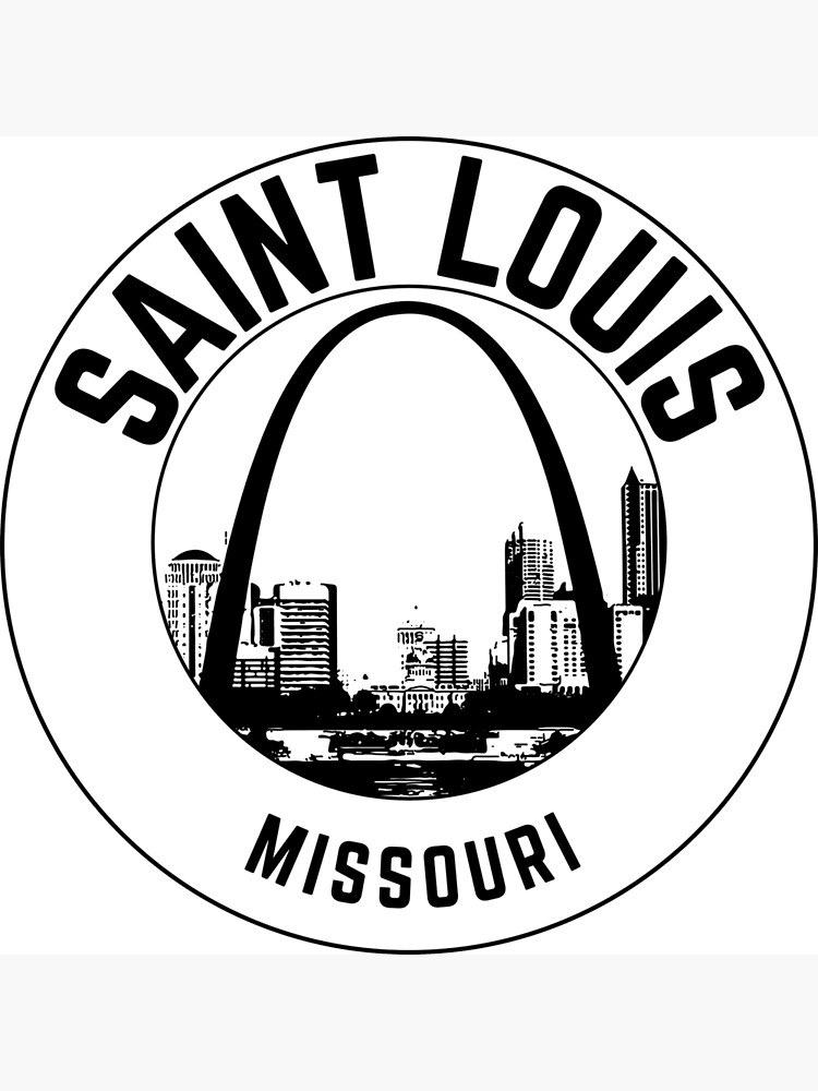 St Louis Missouri Gateway to the West Novelty Metal Street Sign