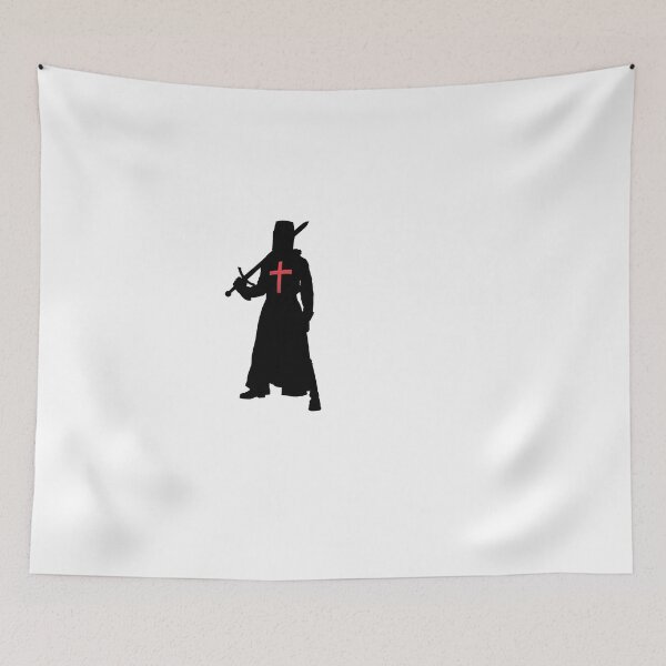 Item preview, Crusader silhouette  designed and sold by holylandmemes.