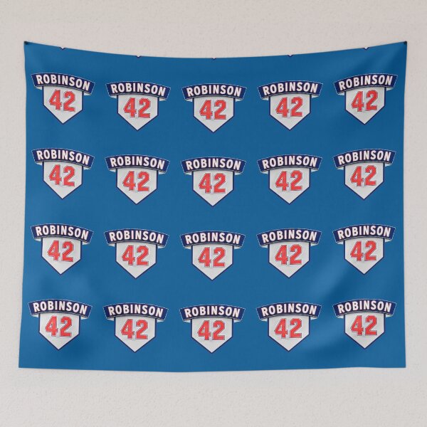 Item preview, LIMITED - Jackie Robinson 42 Retired Plaque  designed and sold by VintageTeesNow.