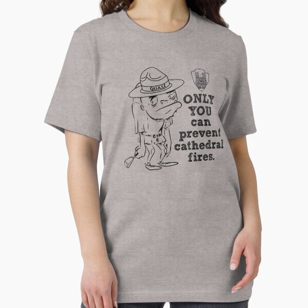Item preview, Notre Dame Paris Quasimodo - Only you can prevent cathedral fires designed and sold by TeeTrauma.
