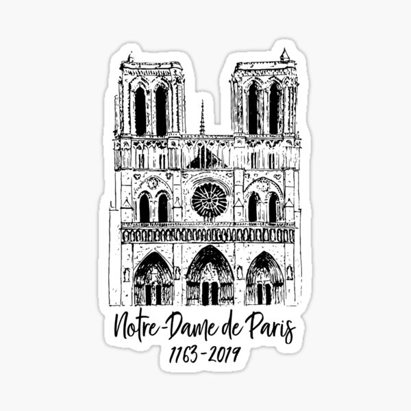 Notre-Dame de Paris Sticker