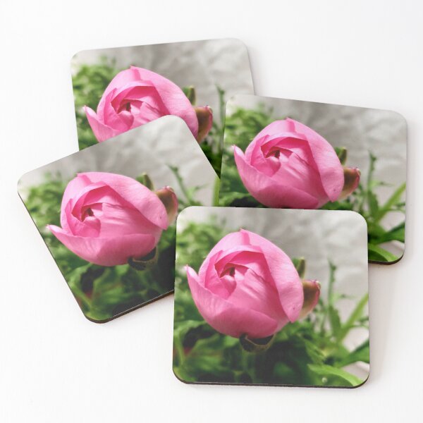 Item preview, Pink Ranuncula Bud Floral Print designed and sold by LCAppling.