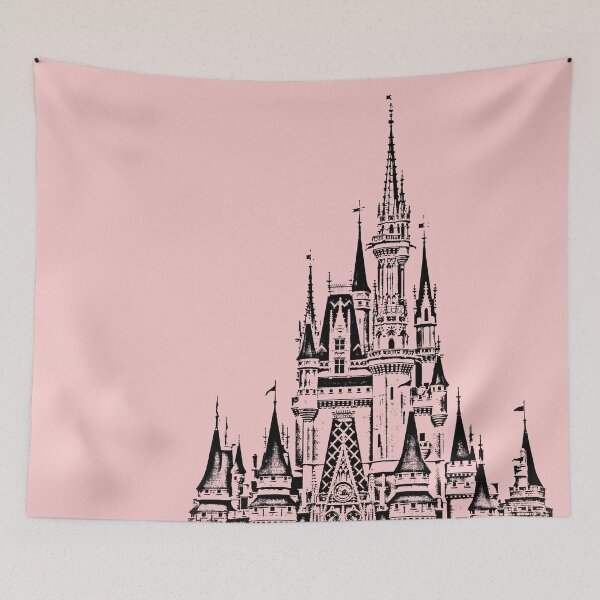 Item preview, Millennial Pink Magic Castle Stamp designed and sold by FandomTrading.