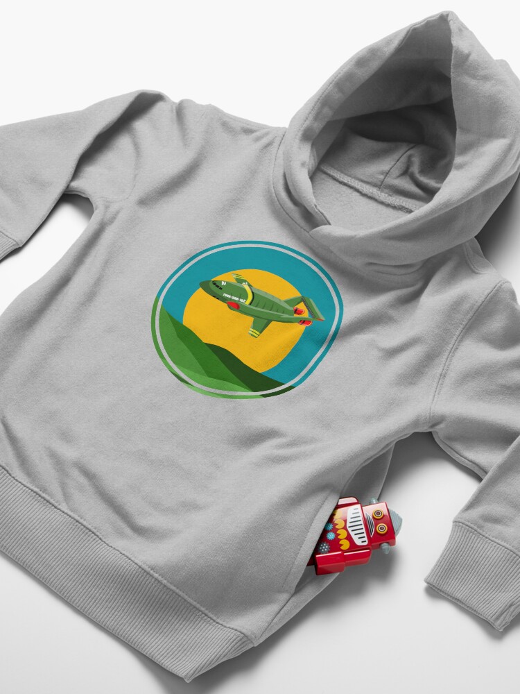 Alternate view of Thunderbird 2 THUNDERBIRDS Toddler Pullover Hoodie