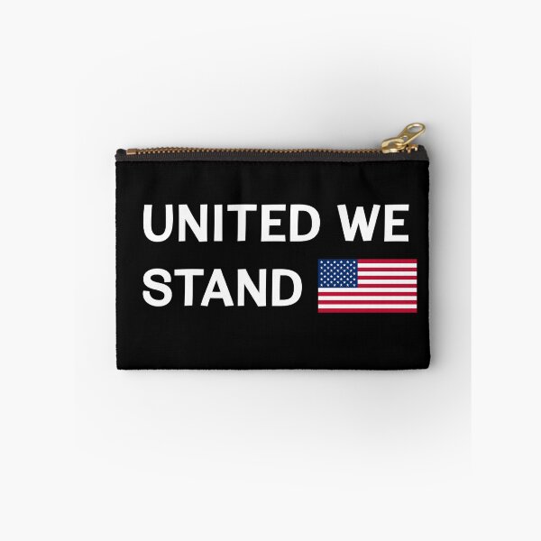 Item preview, United We Stand Flag Black and White designed and sold by AmericanArt.