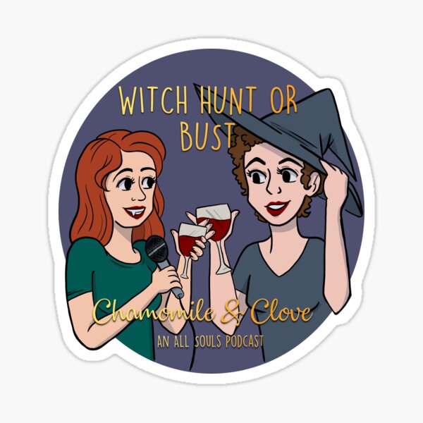 Witch Hunt or Bust Sticker