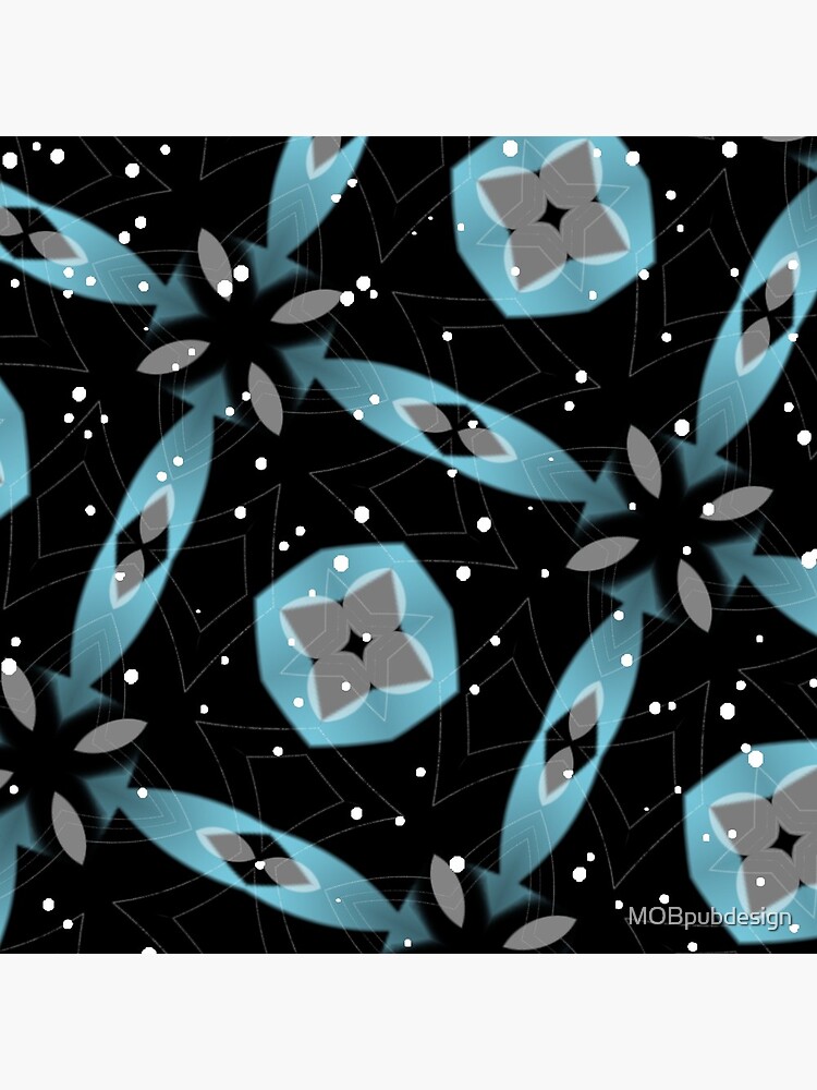 Blue Ribbons Under A Starlit Sky by MOBpubdesign
