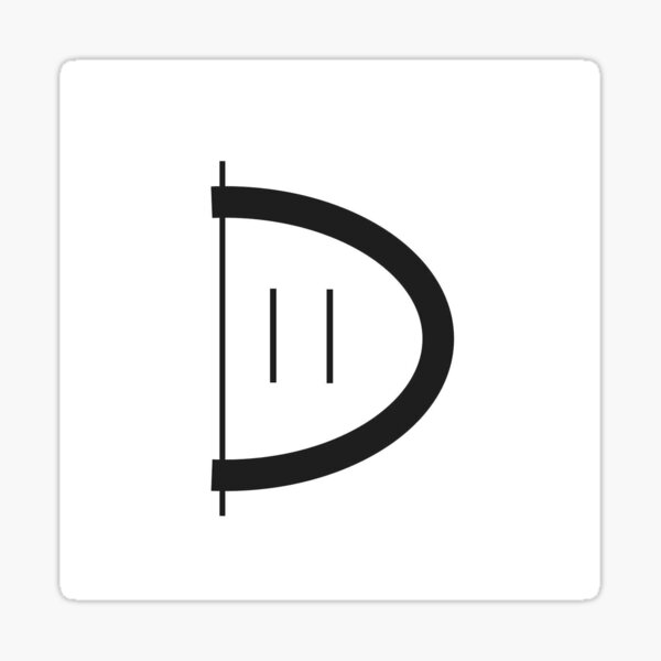 D Sticker