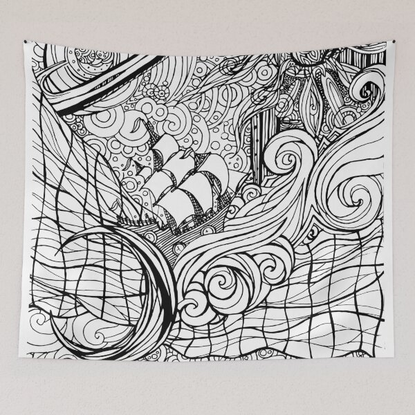 Item preview, Cosmic Ship designed and sold by ChildOfNowhere.
