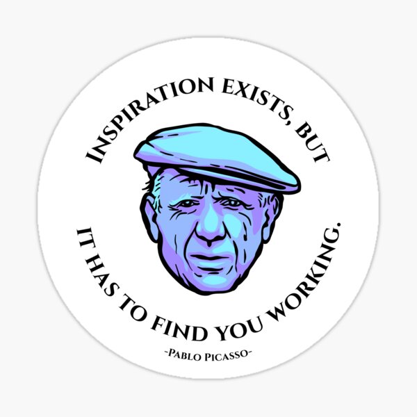 Picasso - Meaningwave Sticker