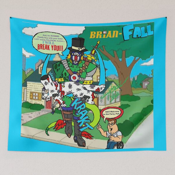 Item preview, BrianFall: Brian falls to PR by BooRat Fan Art / Cartoons & Comics / Traditional / Movies & TV designed and sold by BooRat.