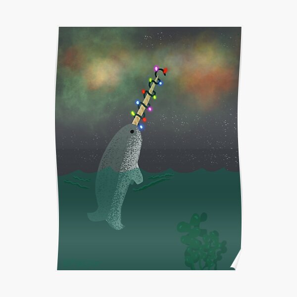 Narwhal Solstice Poster
