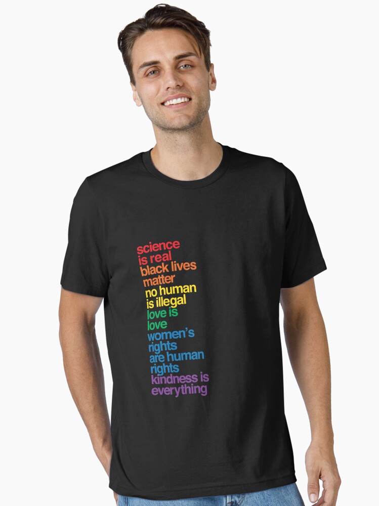 Thumbnail 1 von 7, Essential T-Shirt, Wissenschaft ist echte schwarze Lebenssache designt und verkauft von BOBSMITHHHHH.