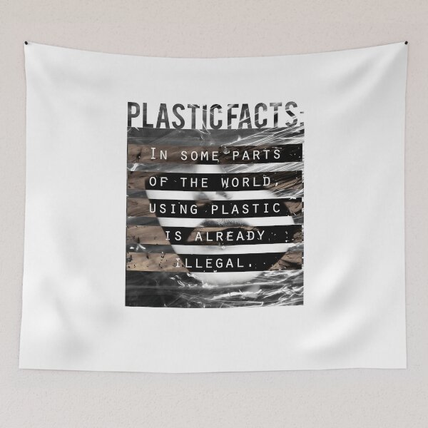 Item preview, Plastic Facts (v3) designed and sold by BlueRockDesigns.