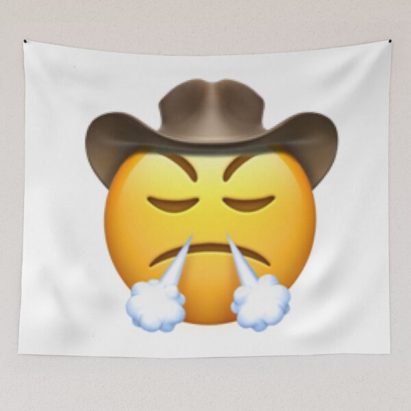 Item preview, cowboy emoji designed and sold by Jenae Osborne.